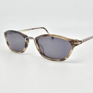 Brighton Louie Louie Grey Tortoise Silver Frame Grey Lens Sunglasses 51-21-140